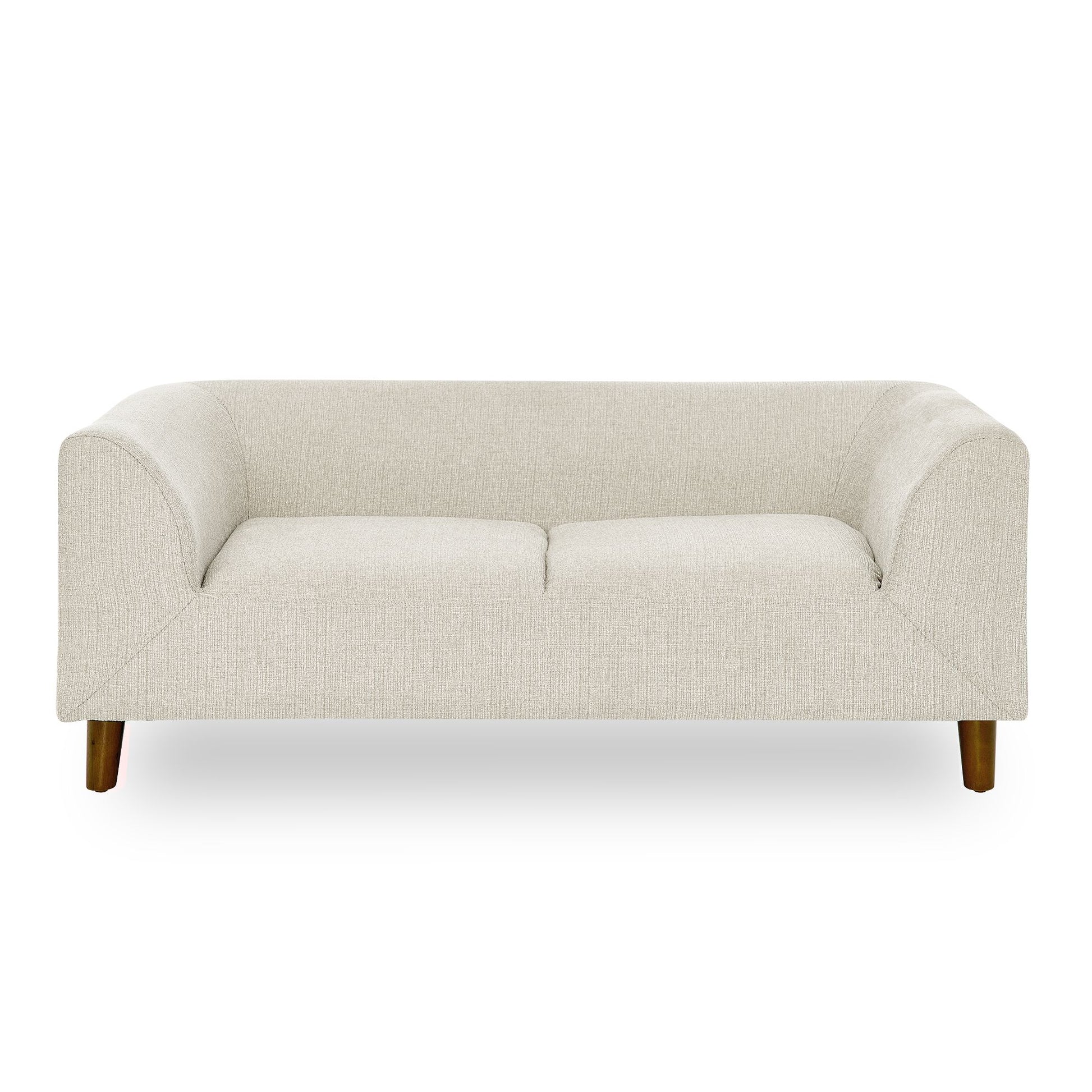 Pet Sofa with Backrest and Armrests, Modern Rectangular Pet Sofa