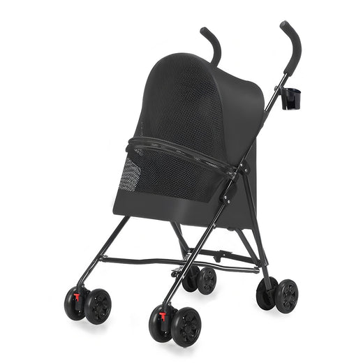 Pet Stroller for Small Dogs Cats with Mesh Ventilation, Lightweight