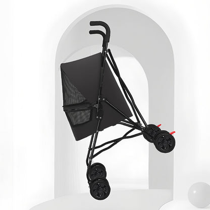 Pet Stroller for Small Dogs Cats with Mesh Ventilation, Lightweight