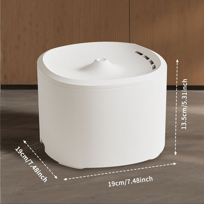 Pet Water Fountain 3L, Sleep-Level Quiet Automatic Cat Water