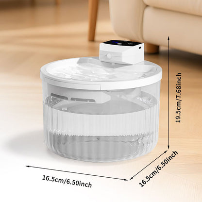 Pet Water Fountain, Large Capacity Automatic Cat Water Dispenser