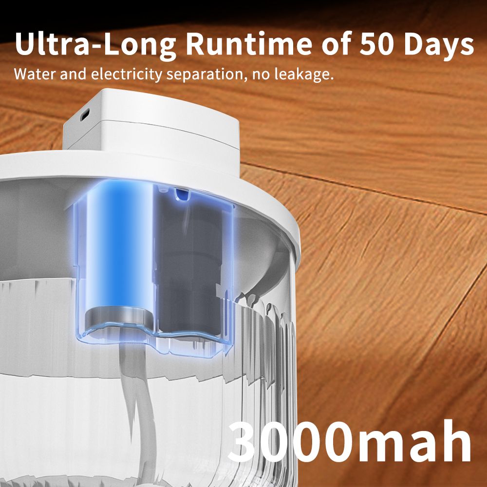 Pet Water Fountain, Large Capacity Automatic Cat Water Dispenser