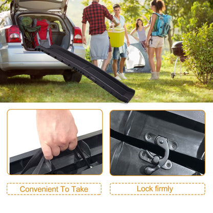 Portable Foldable Pet Ramp Climbing Ladder Suitable for Off-Road