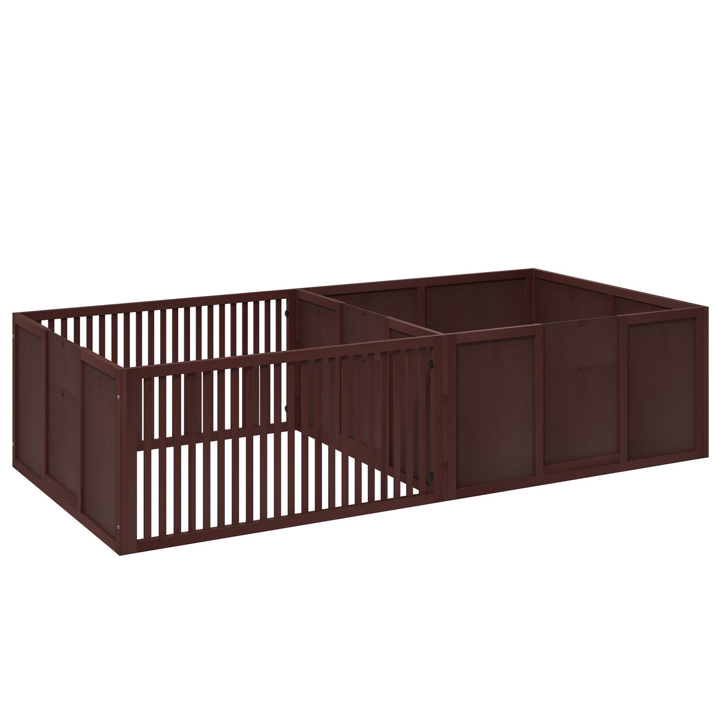 Puppy Whelping Box with Removable Doors Indoor Playpen Supplies