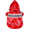 Reflecta-Glow Reflective Waterproof Adjustable Pvc Pet Raincoat, Style 07CA
