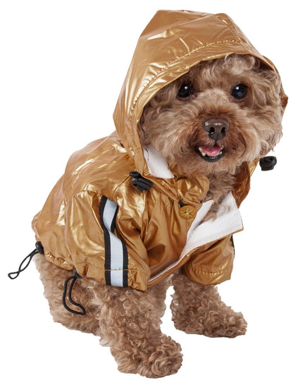 Reflecta-Sport Adjustable Reflective Weather-Proof Pet Rainbreaker