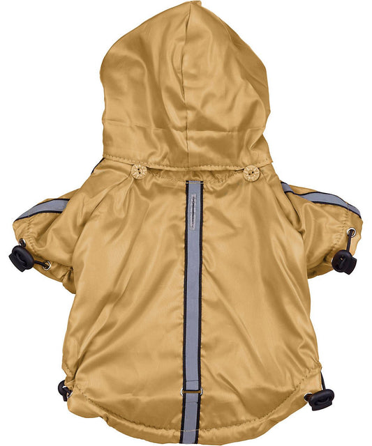Reflecta-Sport Adjustable Reflective Weather-Proof Pet Rainbreaker