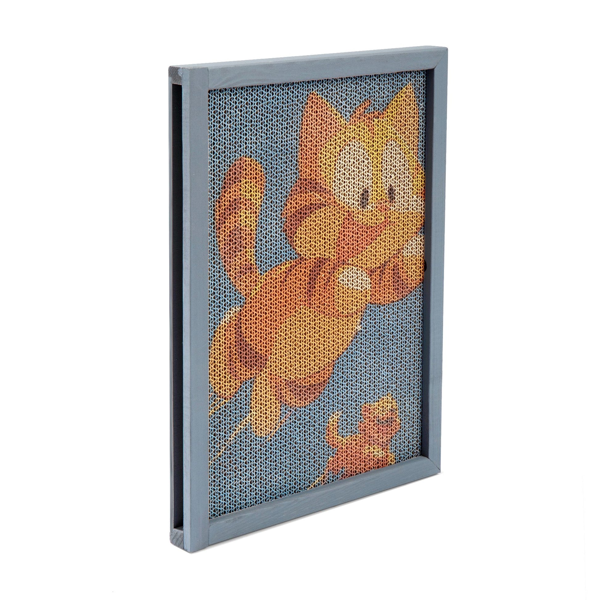 Replaceable Cat Scratching Board with Cute Patterns (15 Pieces