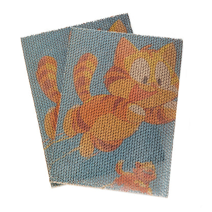 Replaceable Cat Scratching Board with Cute Patterns (15 Pieces