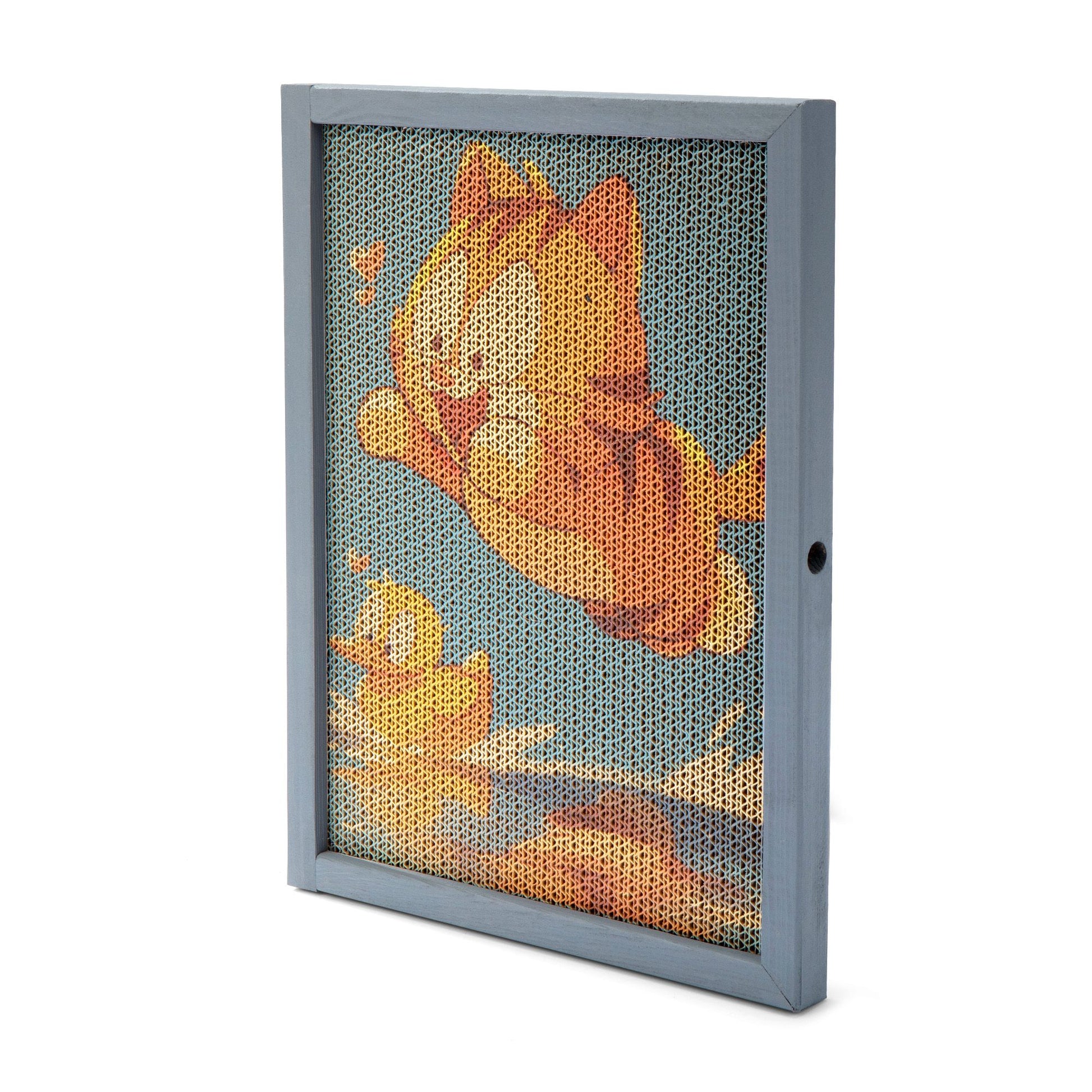 Replaceable Cat Scratching Board with Cute Patterns (15 Pieces