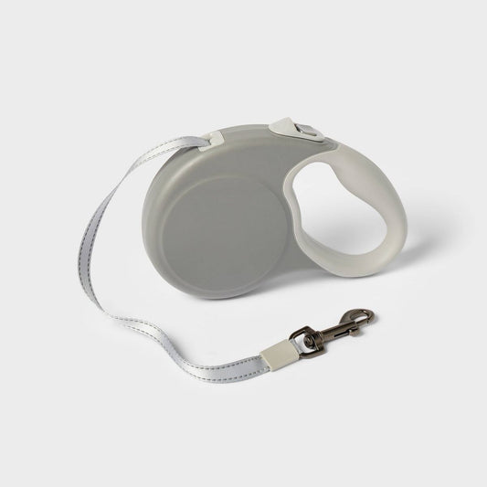 Retractable Dog Leash - M - Gray