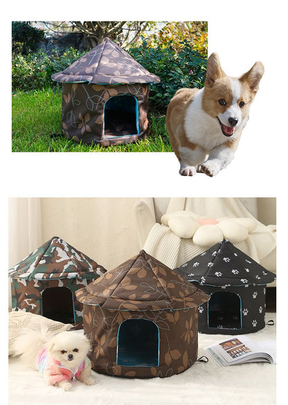 Stray Cat and Dog Removable and Waterproof House; the Best Gift