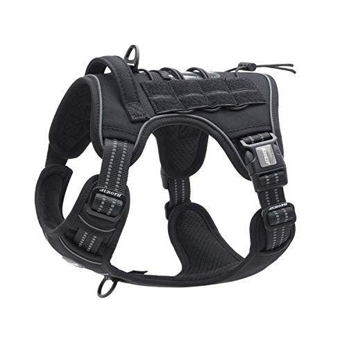 Tactical Dog Harness for Small Medium Dogs No Pull
