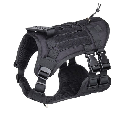 Tactical Dog Harness for Small Medium Large Dog; Dog Harness Vest