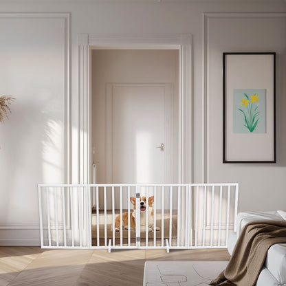 The Wooden Dog Fence White