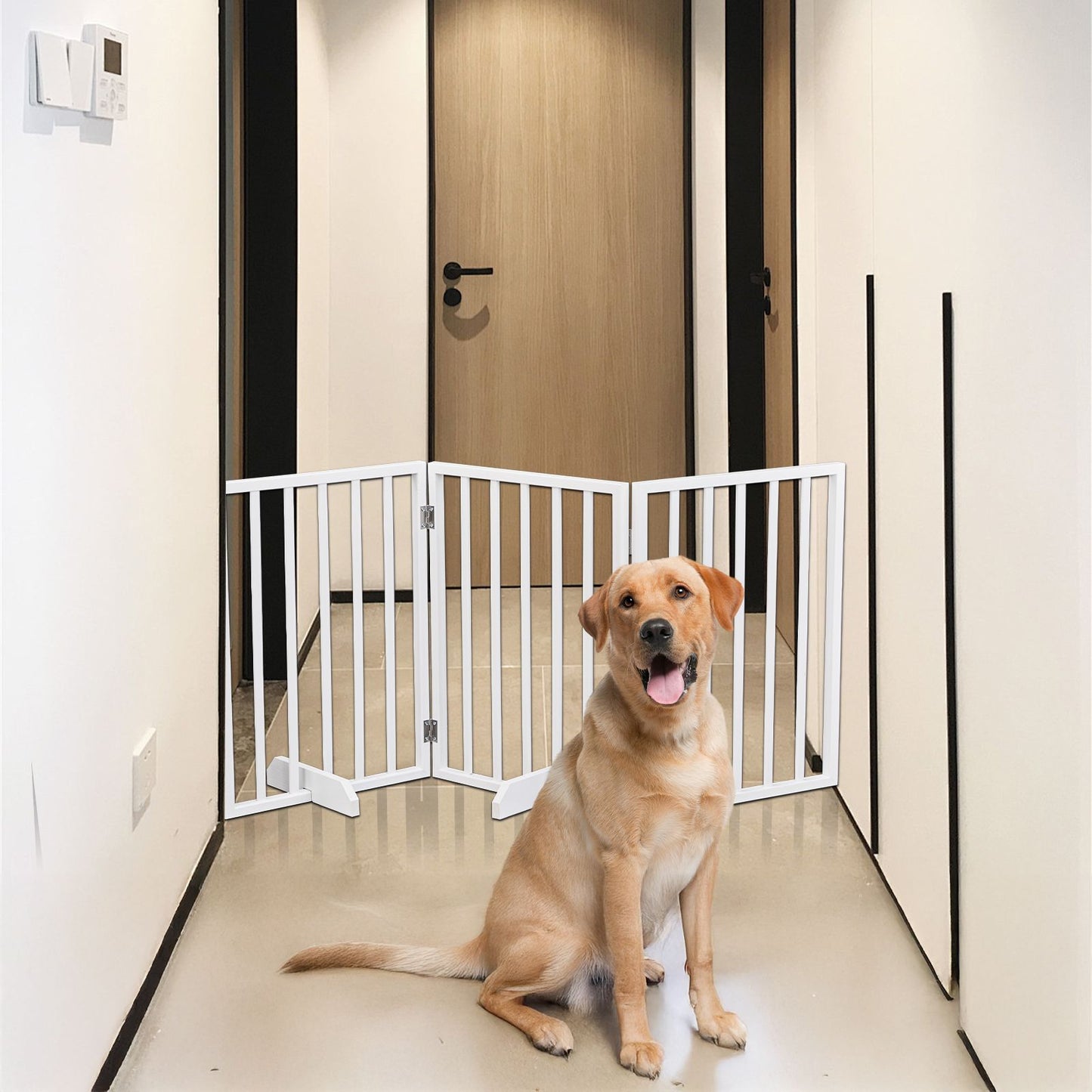 The Wooden Dog Fence White
