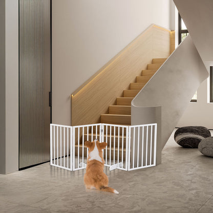 The Wooden Dog Fence White