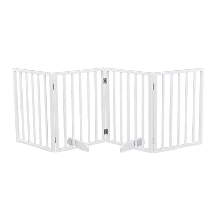 The Wooden Dog Fence White