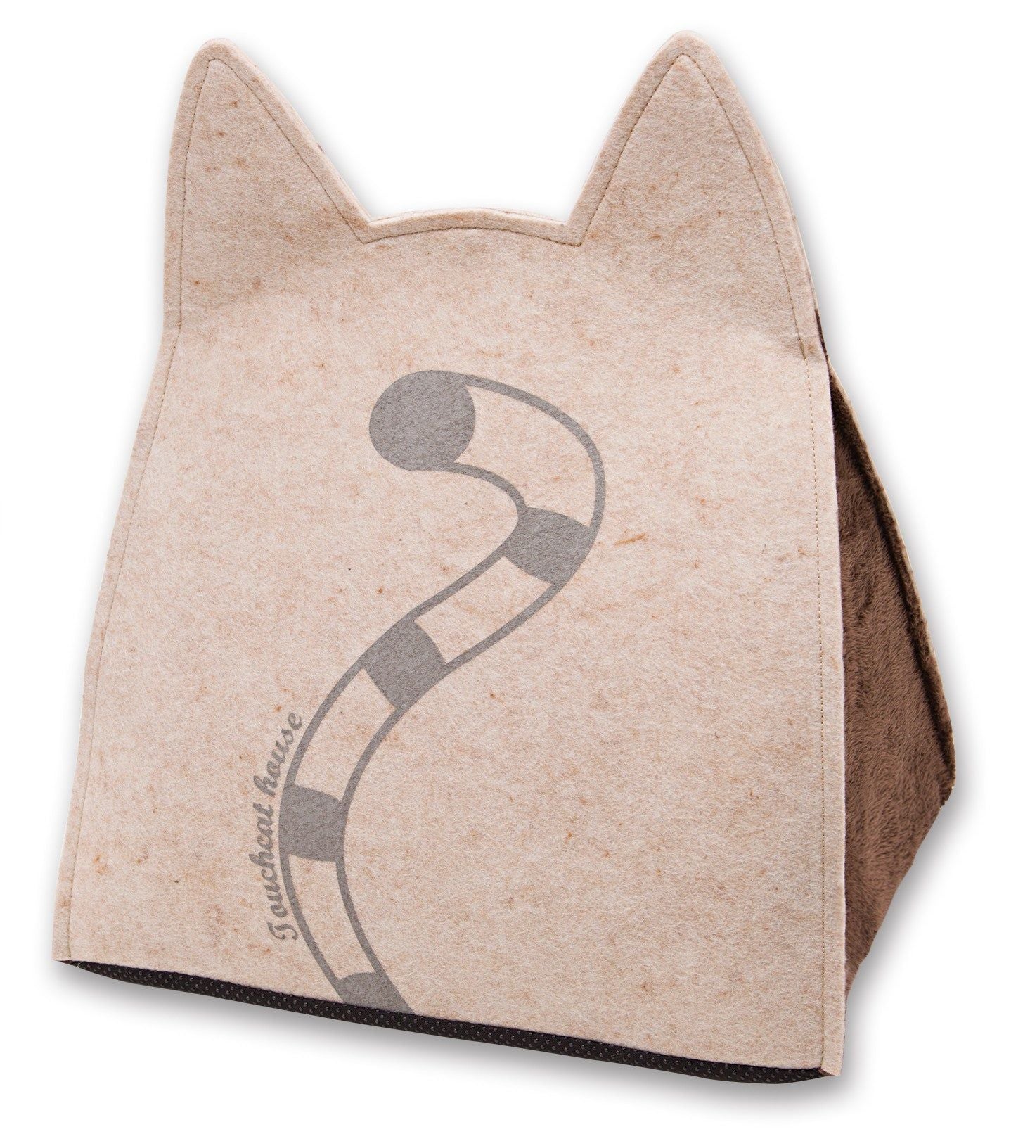 Touchcat Travel on-the-Go Collapsible Folding Cat Pet Bed House with Toy