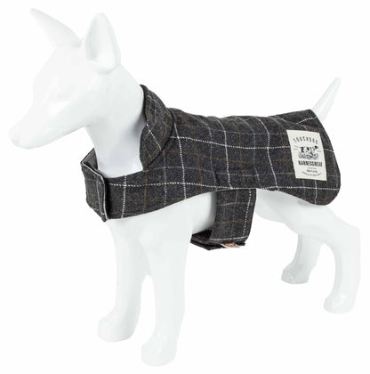 Touchdog 2-in-1 Windowpane Plaided Dog Jacket with Matching Reversible Dog