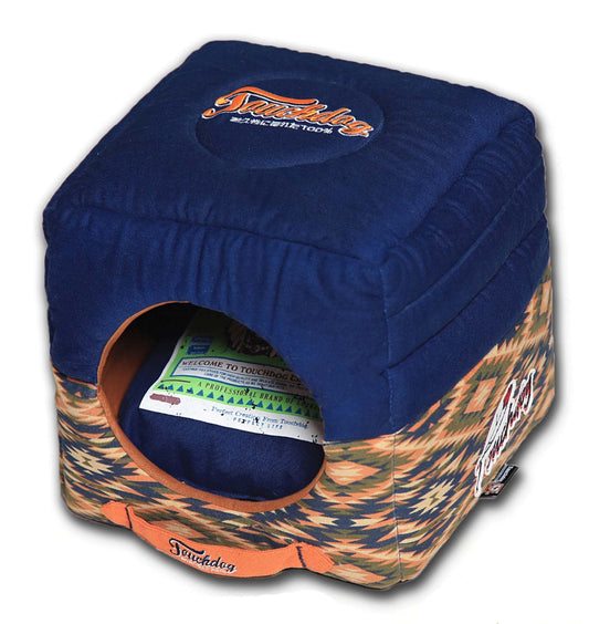 Touchdog 70's Vintage-Tribal Throwback Convertible and Reversible Squared