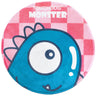 Touchdog Cartoon Shoe-Faced Monster Rounded Cat and Dog Mat