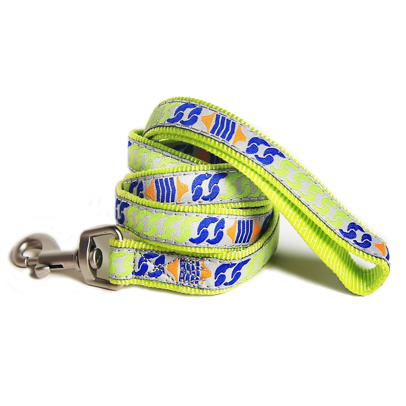 Touchdog Tough Stitched Embroidered Collar and Leash