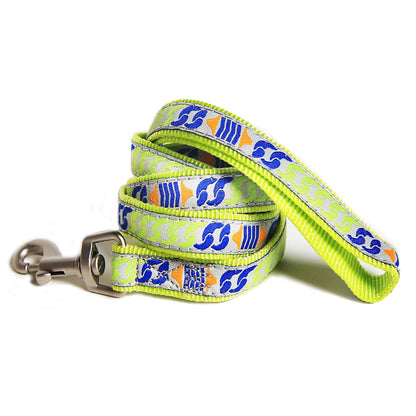 Touchdog Tough Stitched Embroidered Collar and Leash