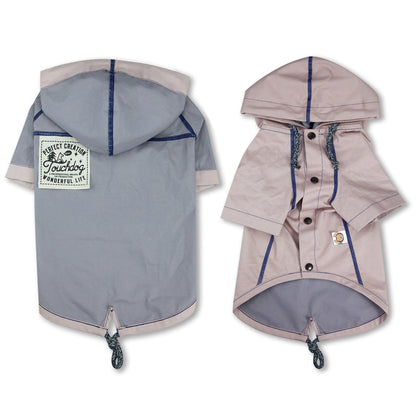 Waterproof Reversible Dog Raincoat