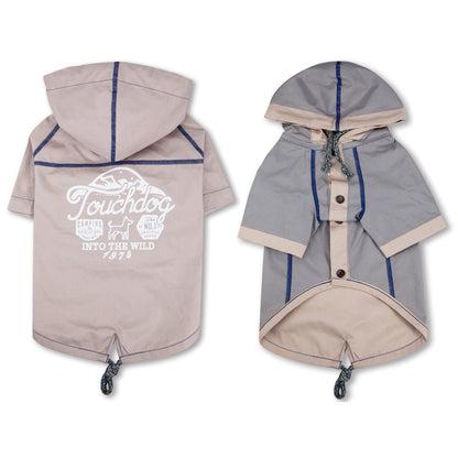 Waterproof Reversible Dog Raincoat