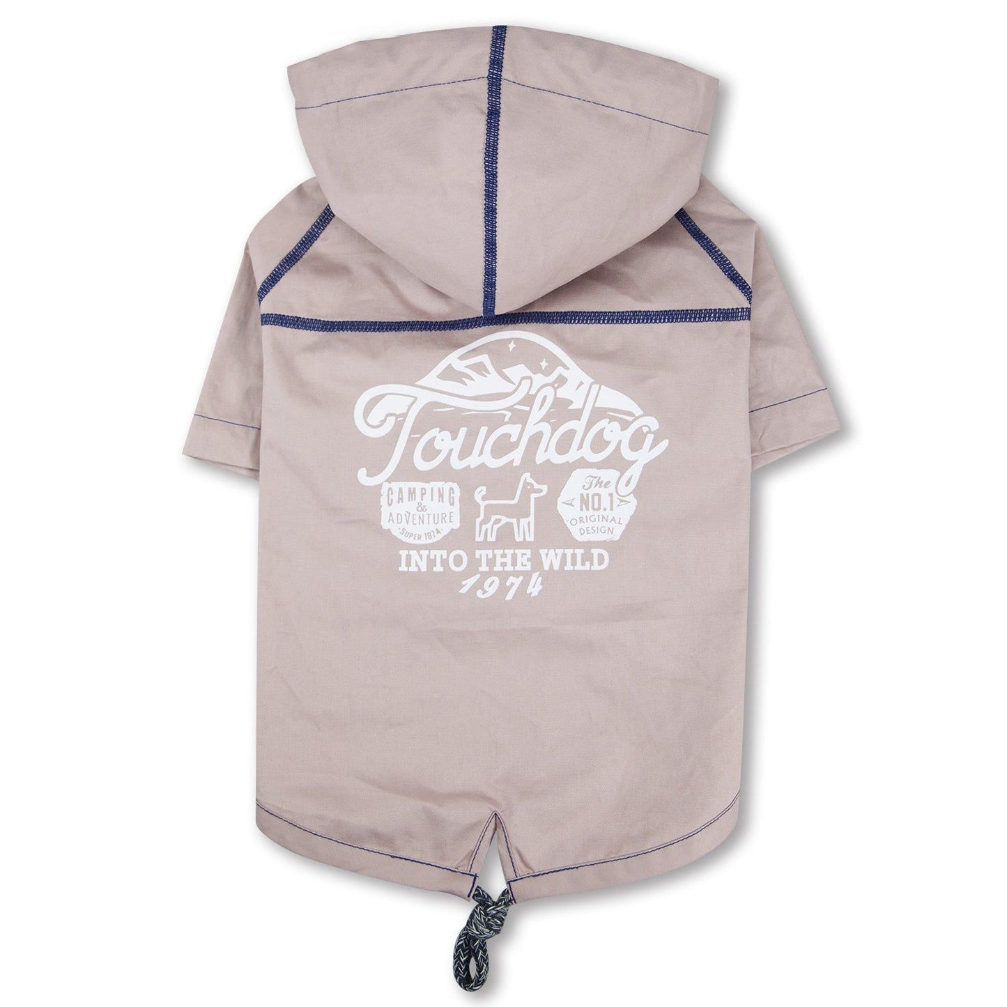 Waterproof Reversible Dog Raincoat