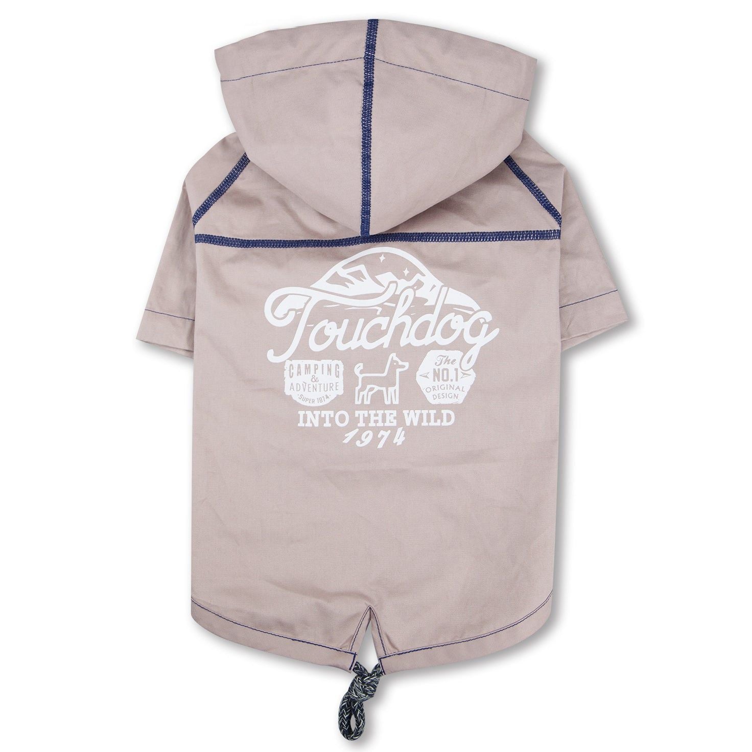 Waterproof Reversible Dog Raincoat