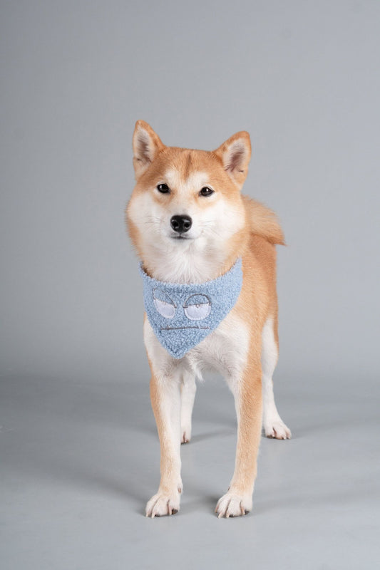 Touchdog Cotton Velcro Dog Bandana and Scarf