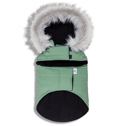 Touchdog Duck-Down Parka Dog Coat