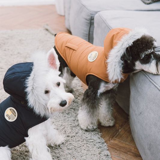 Touchdog Duck-Down Parka Dog Coat
