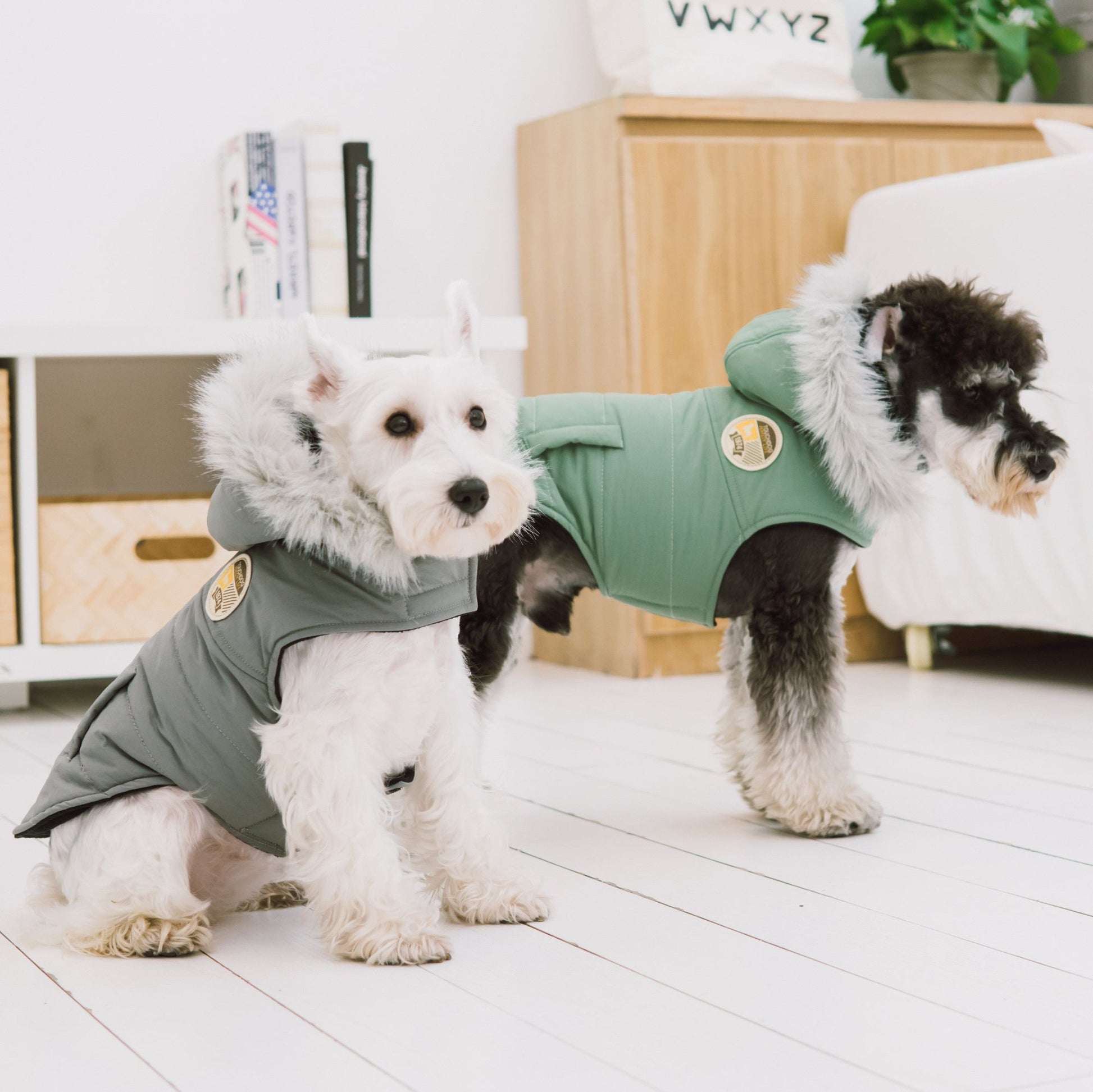 Touchdog Duck-Down Parka Dog Coat