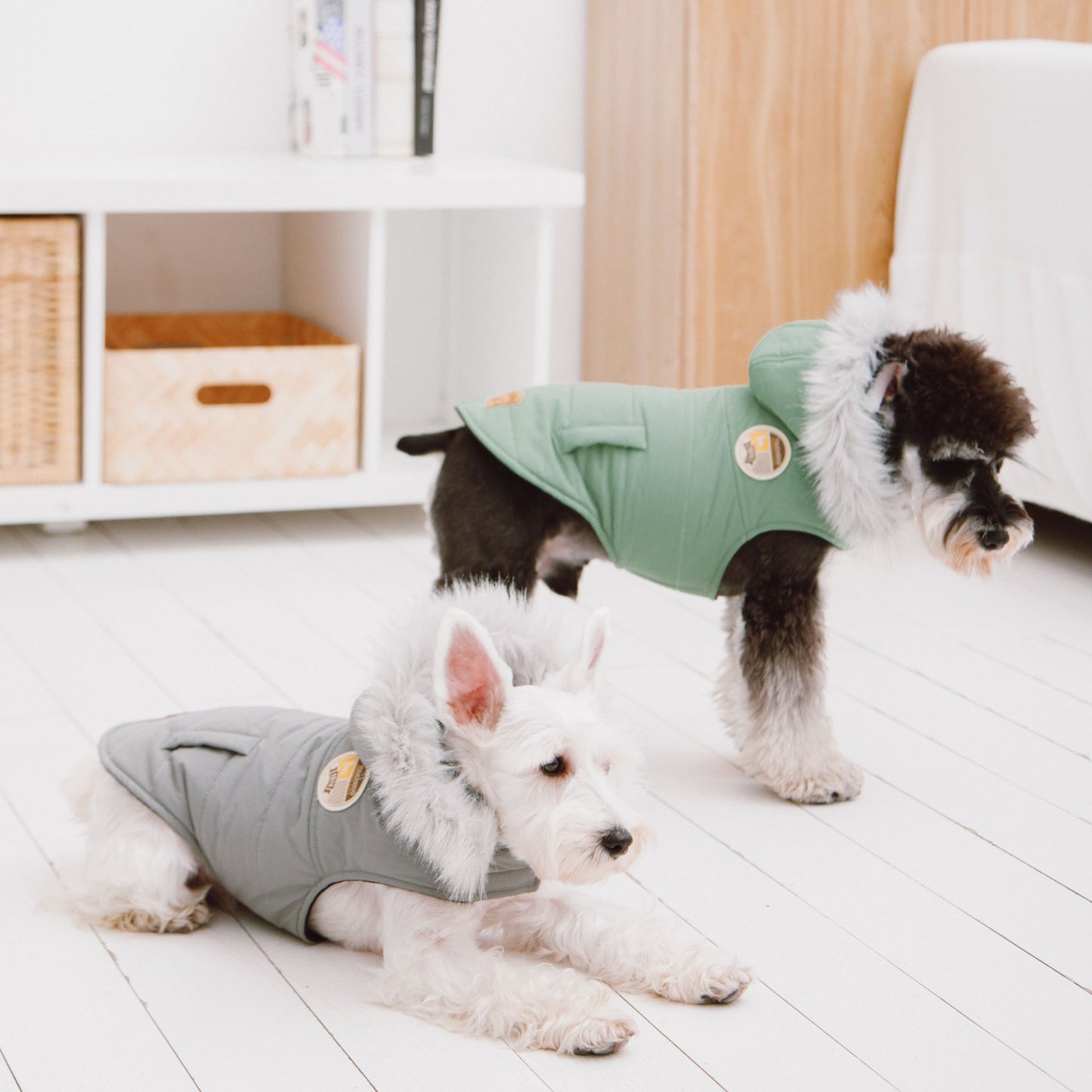 Touchdog Duck-Down Parka Dog Coat