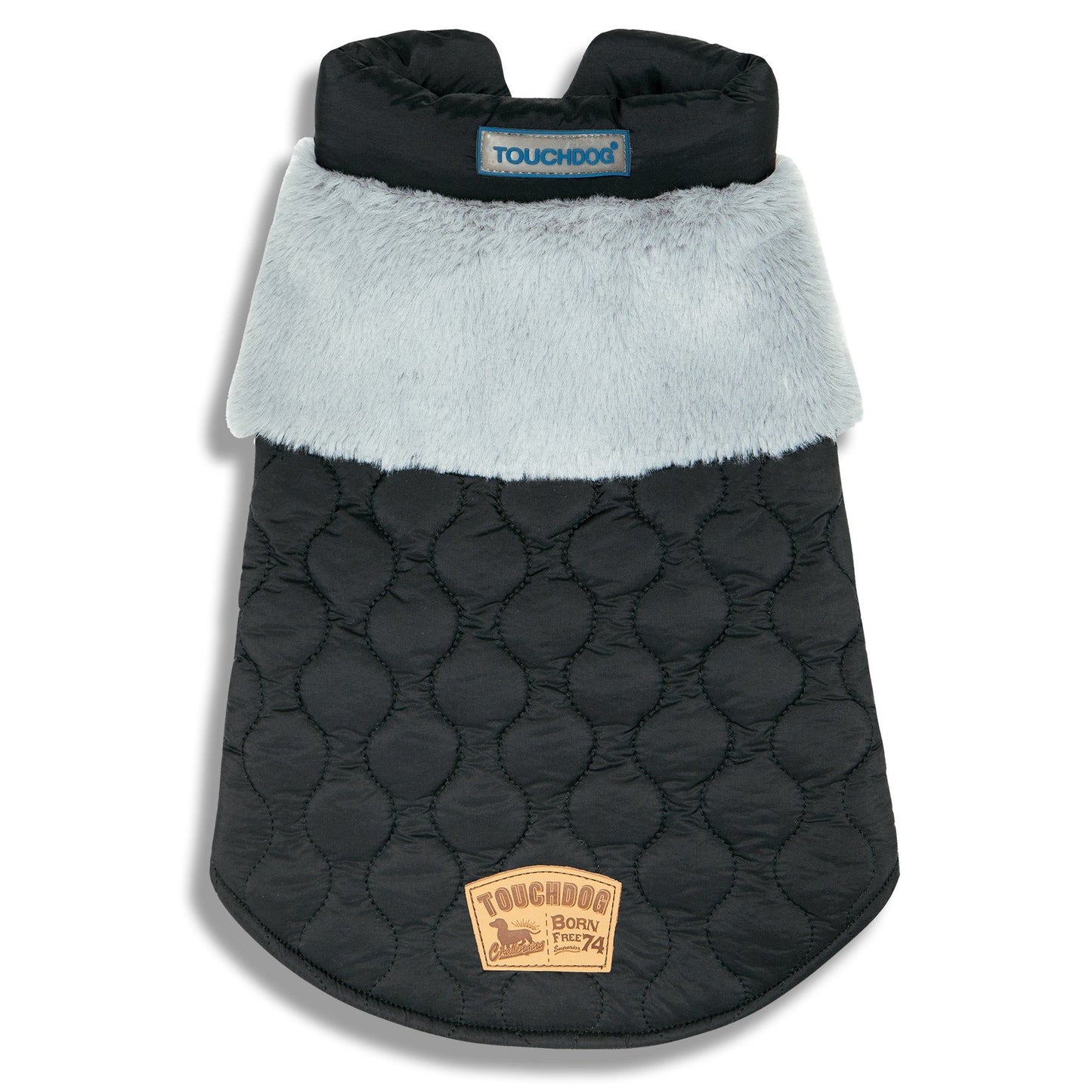 Fur and Fleece Fashion Dog Jacket