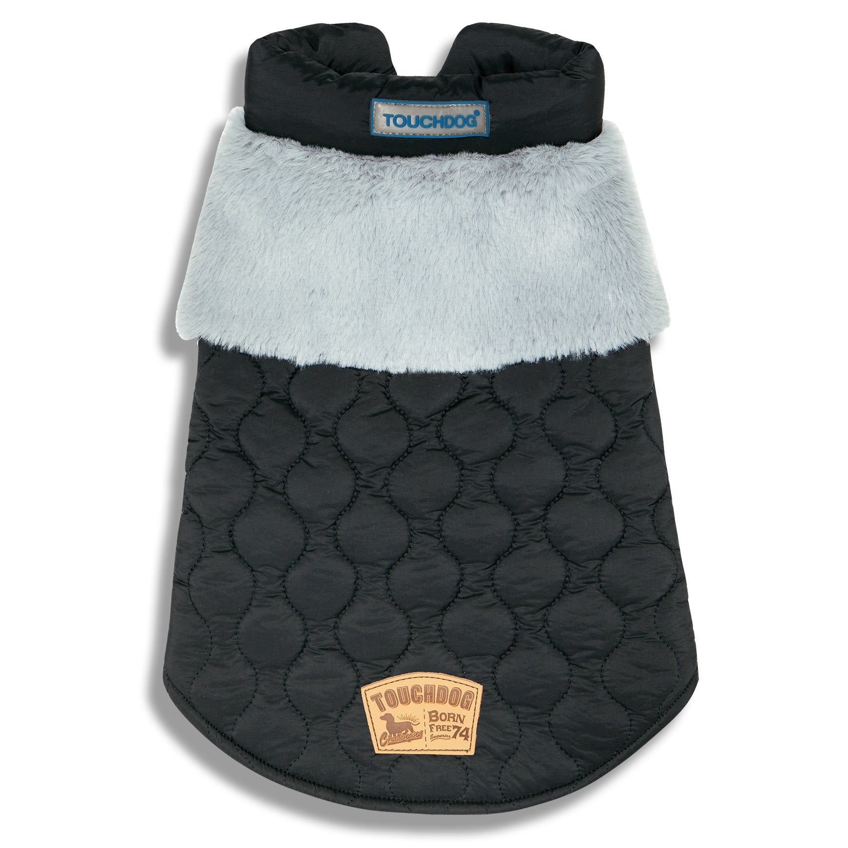 Fur and Fleece Fashion Dog Jacket