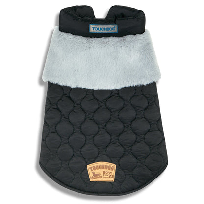 Fur and Fleece Fashion Dog Jacket