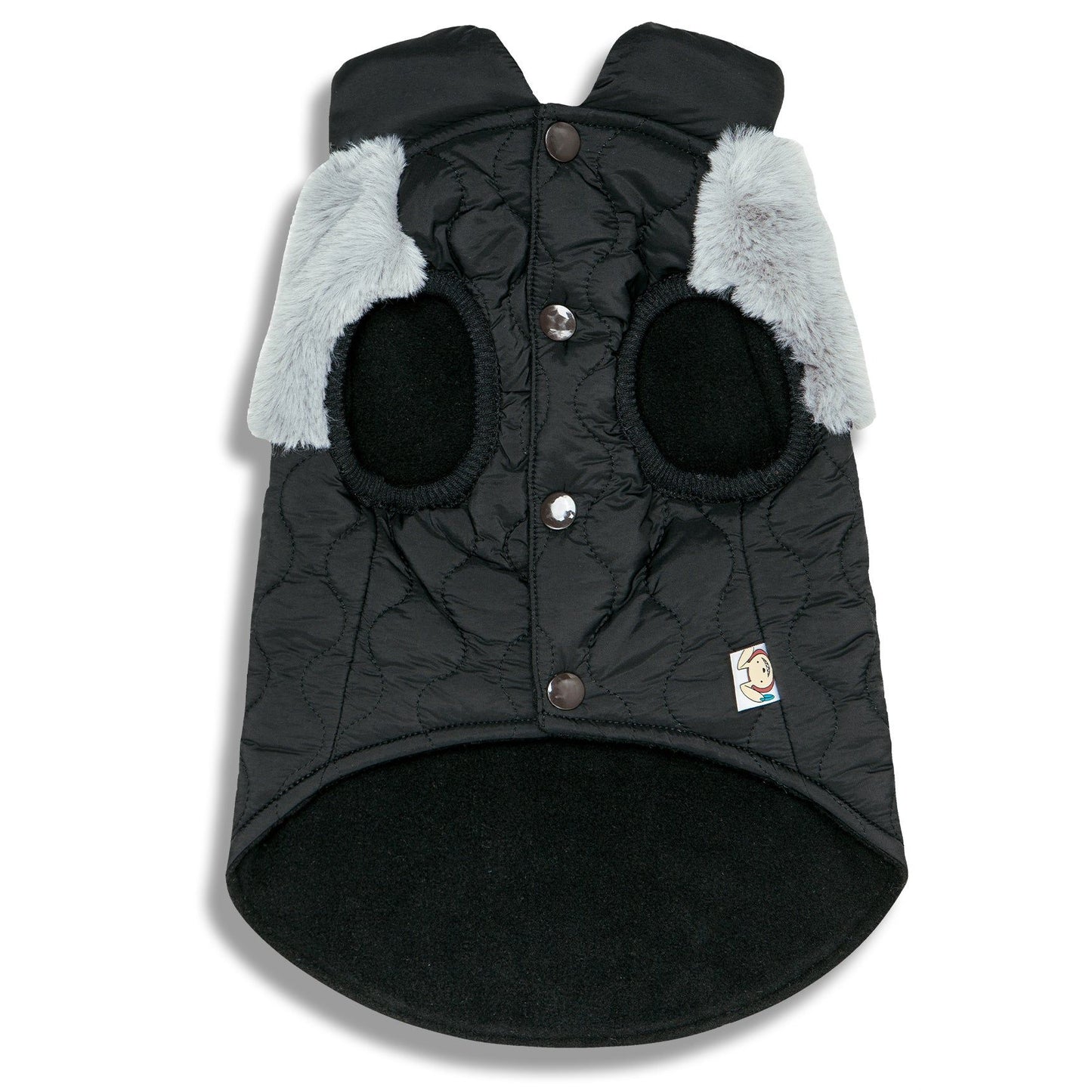 Fur and Fleece Fashion Dog Jacket
