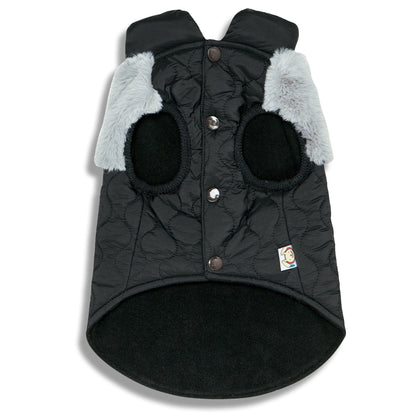 Fur and Fleece Fashion Dog Jacket