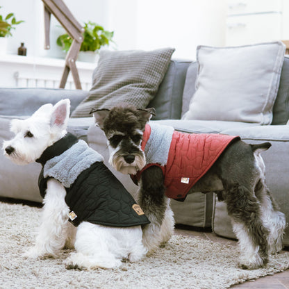 Fur and Fleece Fashion Dog Jacket