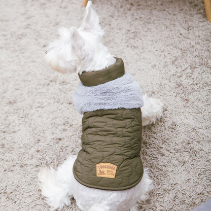 Fur and Fleece Fashion Dog Jacket