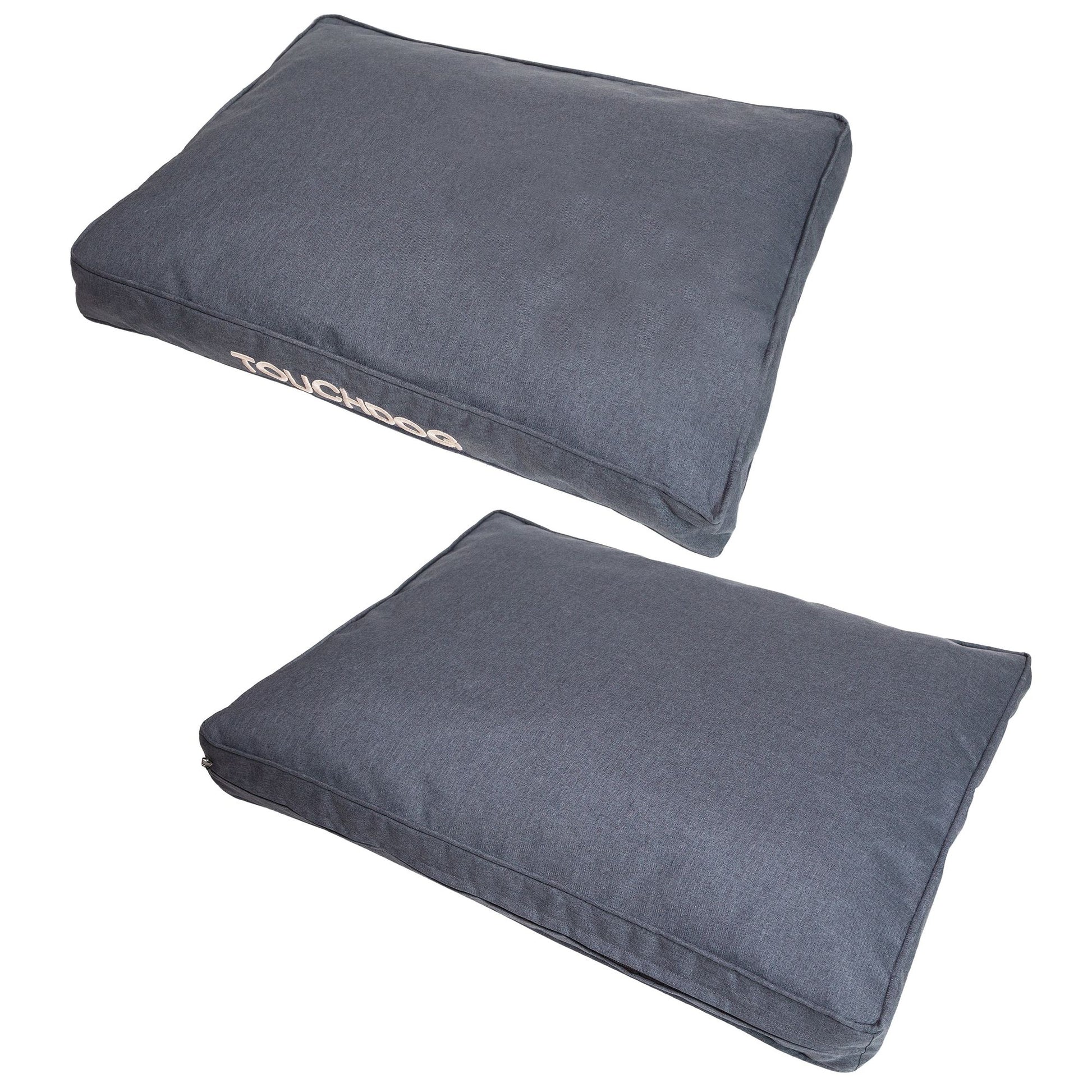 Touchdog Water-Resistant Premium Rectangular Raised Dog Mat