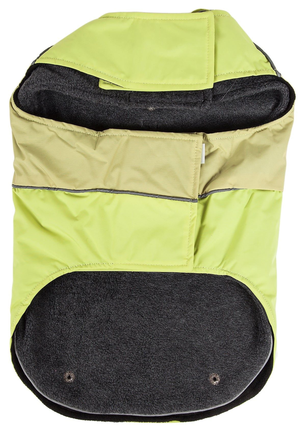 Touchdog Lightening-Shield Waterproof 2-in-1 Convertible Dog Jacket