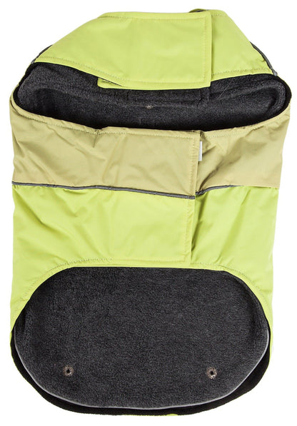 Touchdog Lightening-Shield Waterproof 2-in-1 Convertible Dog Jacket