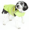 Touchdog Lightening-Shield Waterproof 2-in-1 Convertible Dog Jacket