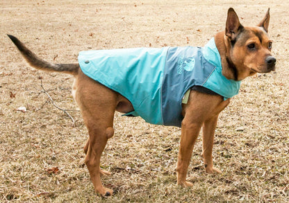 Touchdog Lightening-Shield Waterproof 2-in-1 Convertible Dog Jacket