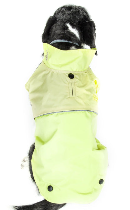 Touchdog Lightening-Shield Waterproof 2-in-1 Convertible Dog Jacket
